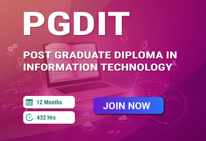 Post Graduate Diploma In Information Technology (PGDIT)
