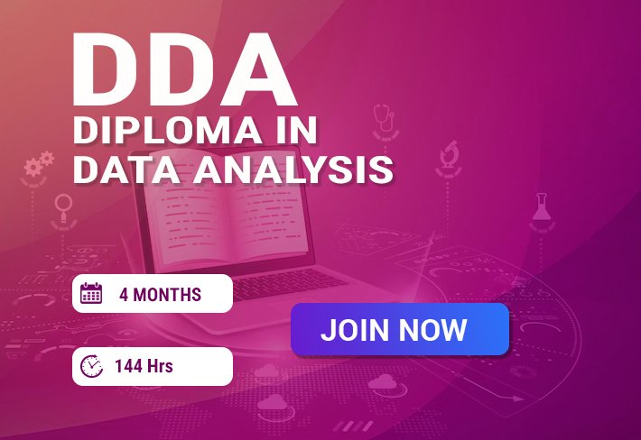 Diploma In Data Analysis (DDA)